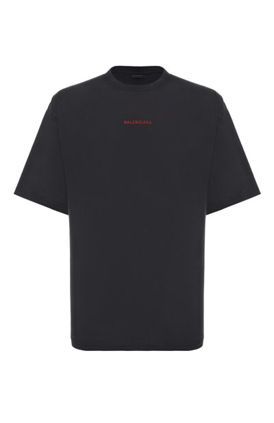 Мужская хлопковая футболка BALENCIAGA, арт. 764235/TTVJ1