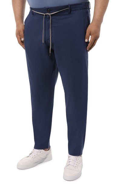 Брюки CANALI синего цвета по цене 57250 руб., арт. V1659/AV04338/58-64, фото 3 Брюки CANALI, арт. V1659/AV04338/58-64, фото 3