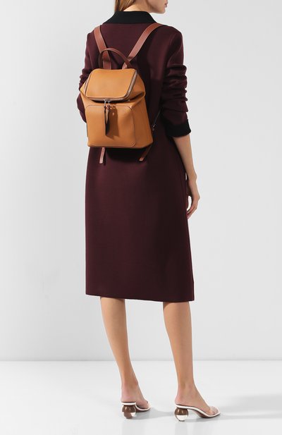 Рюкзак goya small LOEWE светло-коричневого цвета по цене 239500 руб., арт. 307.12UU15, фото 2 Рюкзак goya small LOEWE, арт. 307.12UU15, фото 2