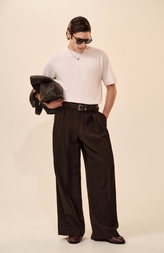 Хлопковая футболка Dries Van Noten 251-021111-1603 Розовый  251-021111-1603 Фото 6