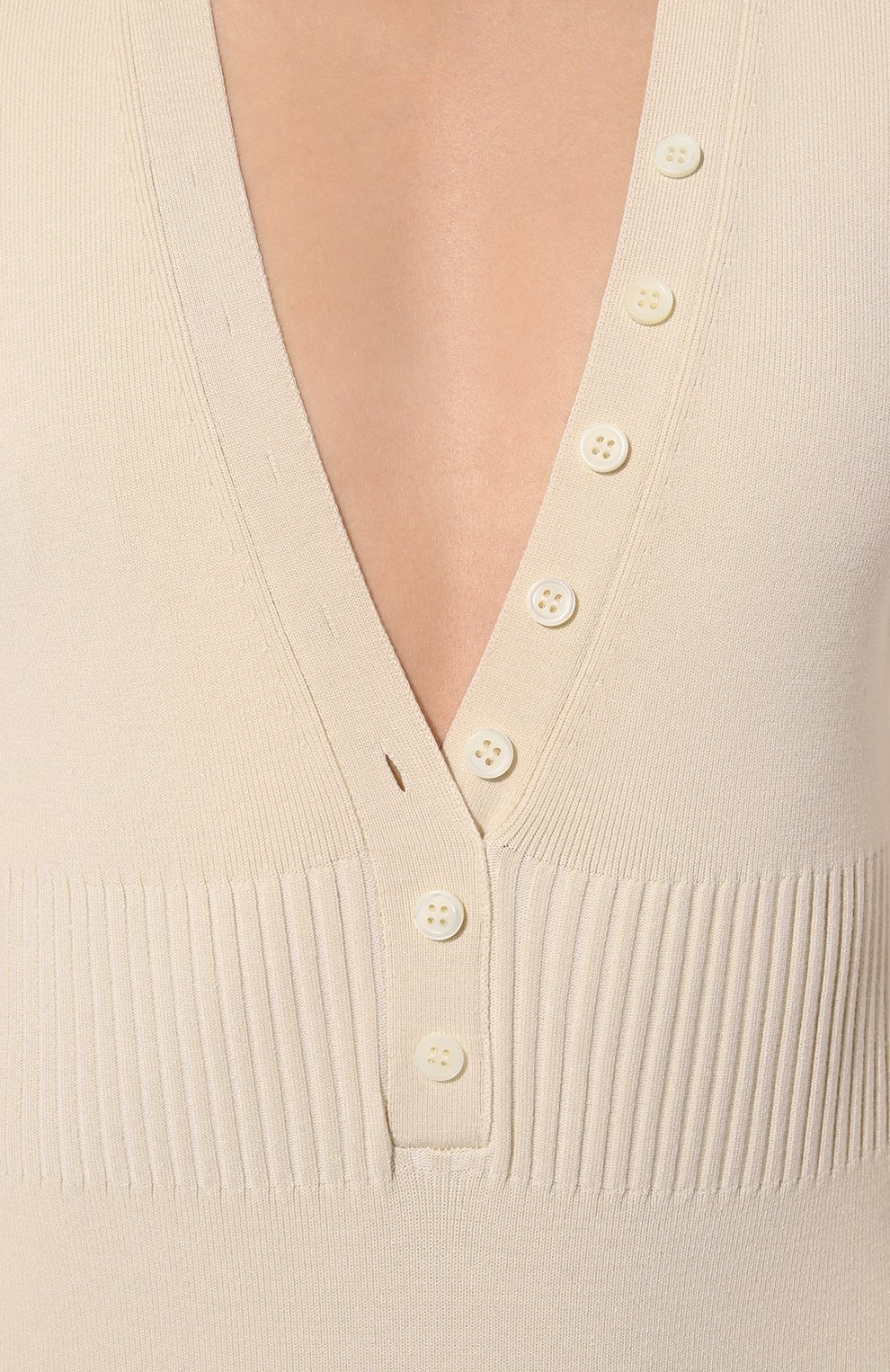 Боди из вискозы JACQUEMUS, арт. 24E/241KN109-2040, фото 5