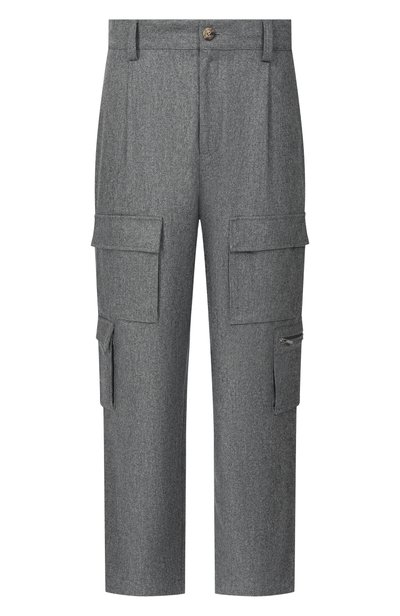 Мужские шерстяные брюки-карго BRUNELLO CUCINELLI, арт. M038PF3010