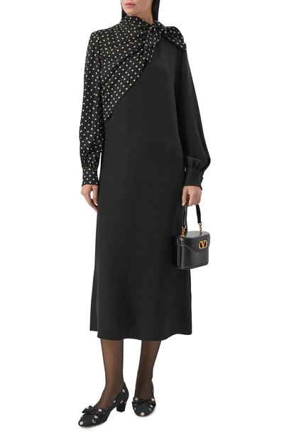 Шелковое платье VALENTINO, арт. 7B0VAH55/1MM, фото 2