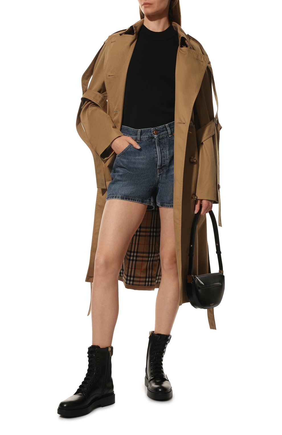 Кожаные ботинки SANTONI, арт. WTHW59569SM0BU0RN01, фото 2