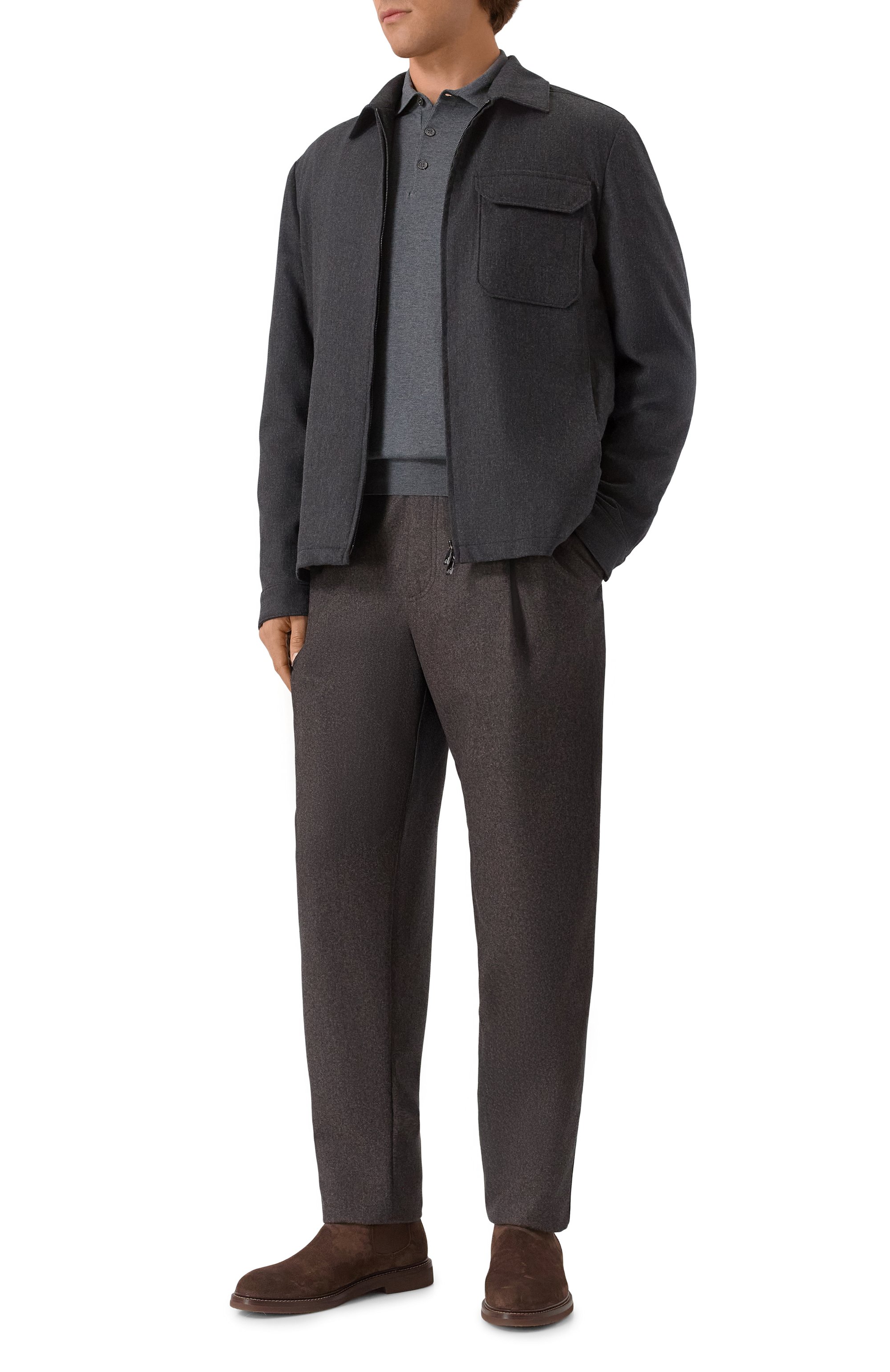 Хлопковое поло BRUNELLO CUCINELLI, арт. M29800135, фото 2