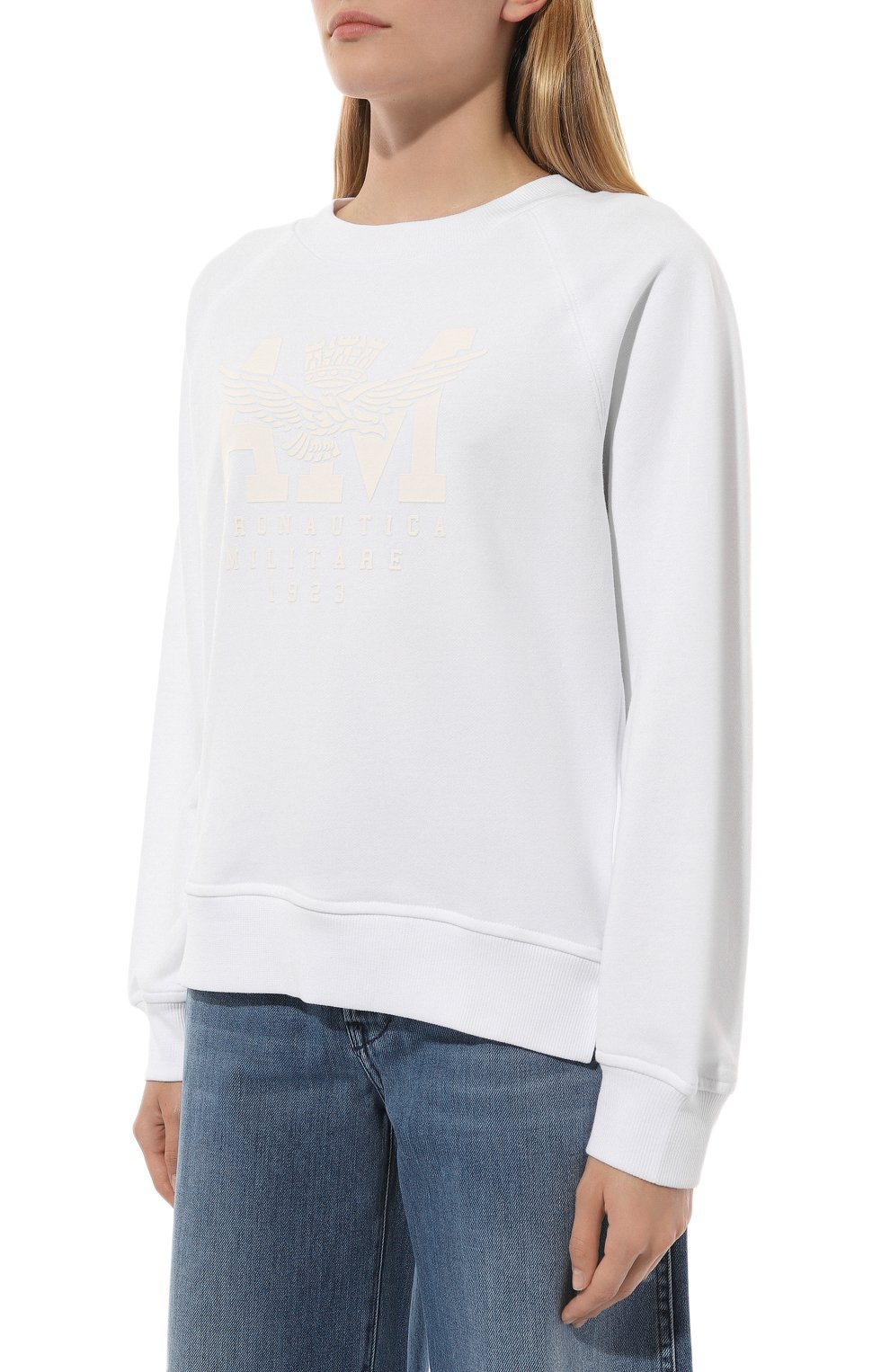 Хлопковый свитшот AERONAUTICA MILITARE, арт. FE1890DF541, фото 3