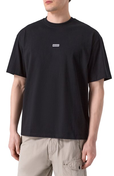 Хлопковая футболка HUGO BLUE, арт. 50509776, фото 3