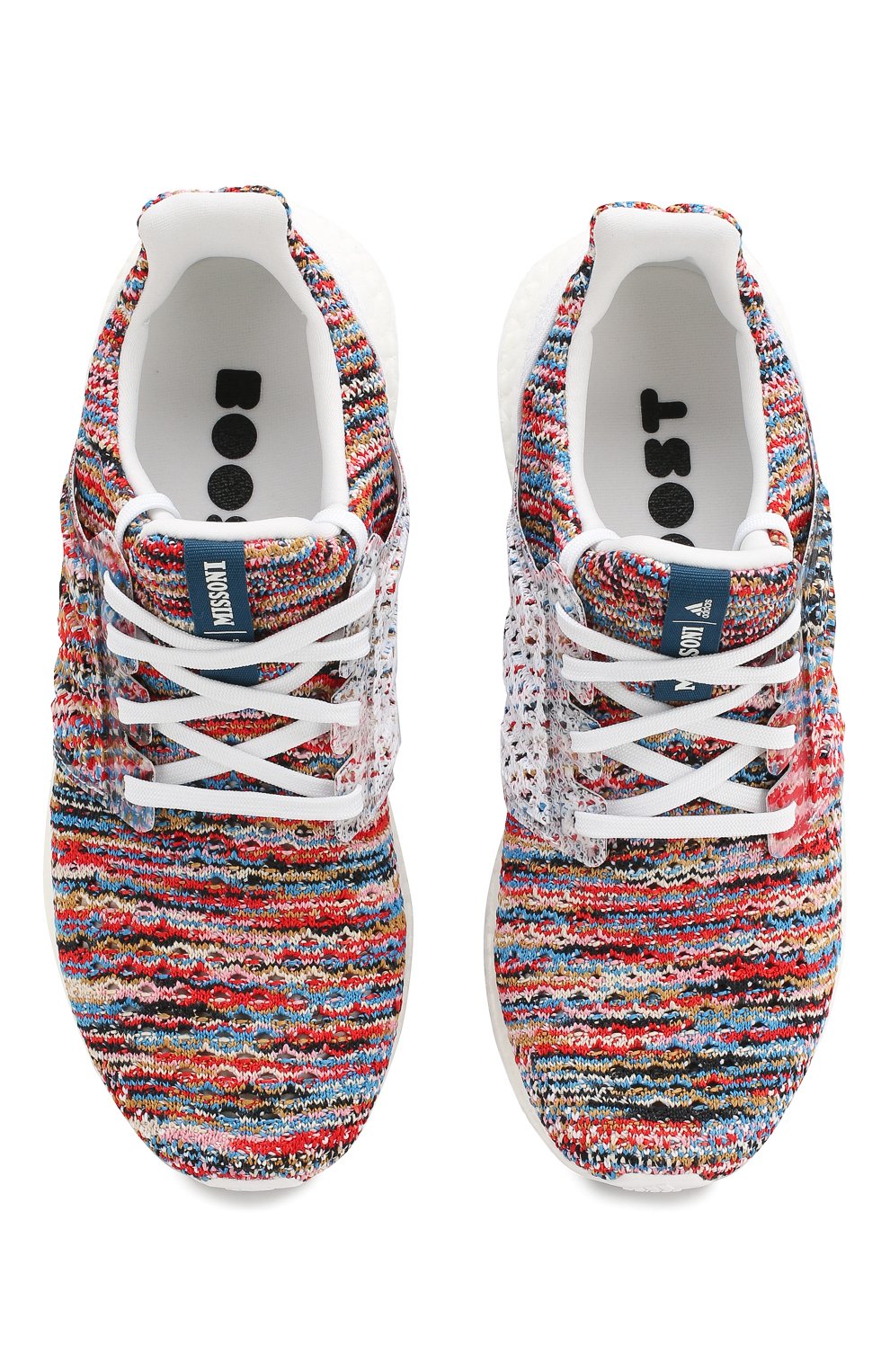 Текстильные кроссовки ultra boost clima adidas x missoni ADIDAS, арт. D97771/W, фото 5