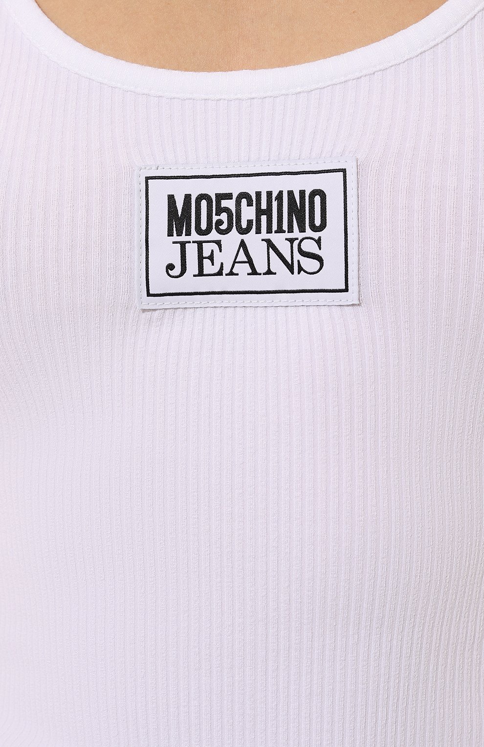 Майка из вискозы M05CH1NO JEANS, арт. A0809/3259, фото 5