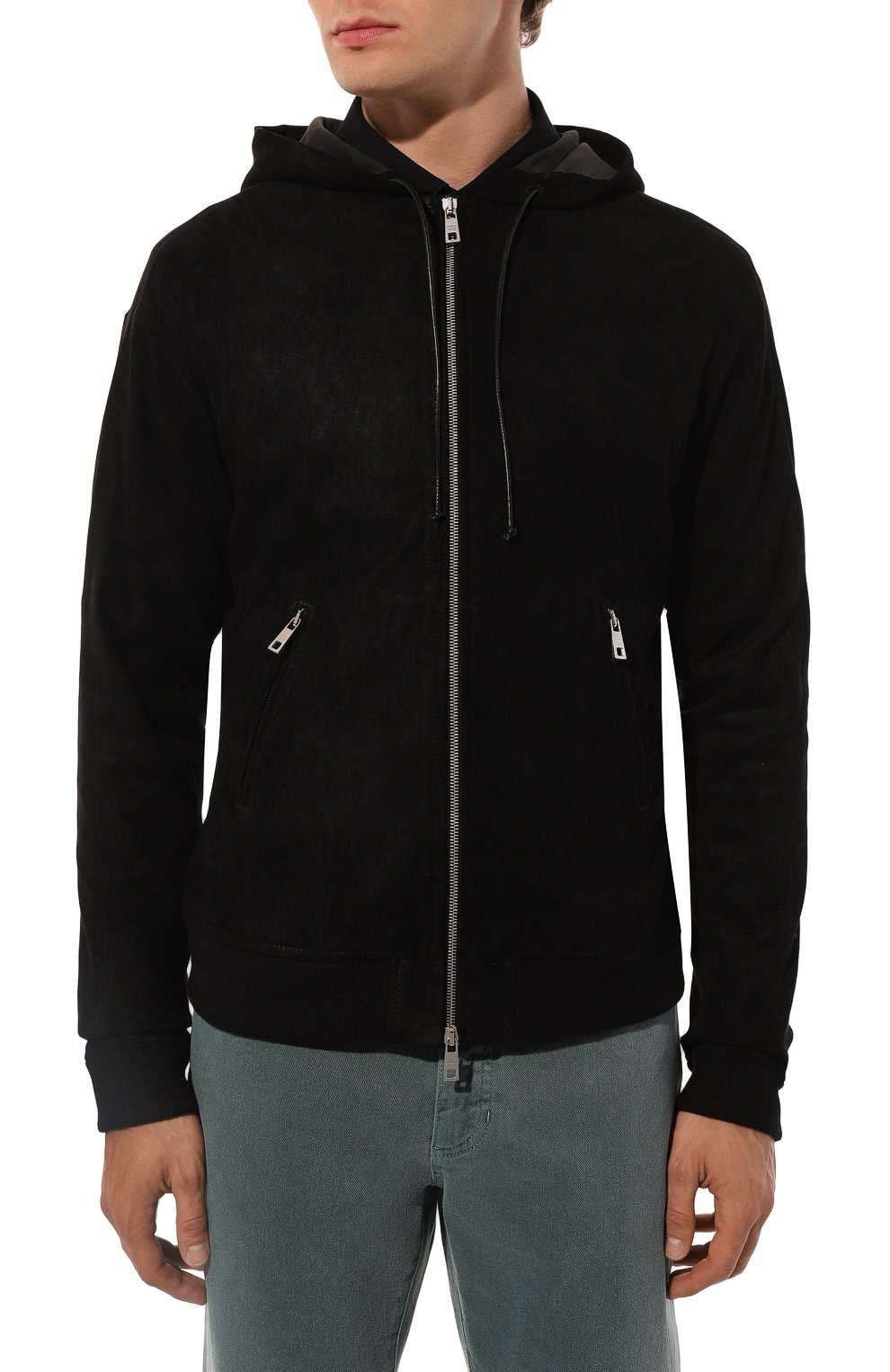 Замшевый бомбер GIORGIO BRATO, арт. GU24S9023, фото 3