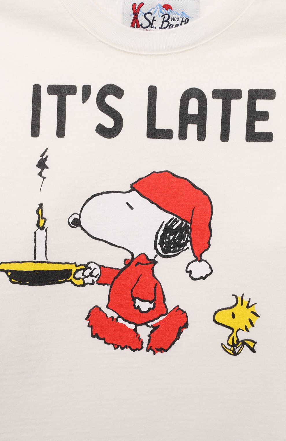 Хлопковый лонгслив MC2 SAINT BARTH белого цвета по цене 9765 руб., арт. STBK B0YLE/B0Y0001/00763C, фото 3 Хлопковый лонгслив MC2 SAINT BARTH, арт. STBK B0YLE/B0Y0001/00763C, фото 3