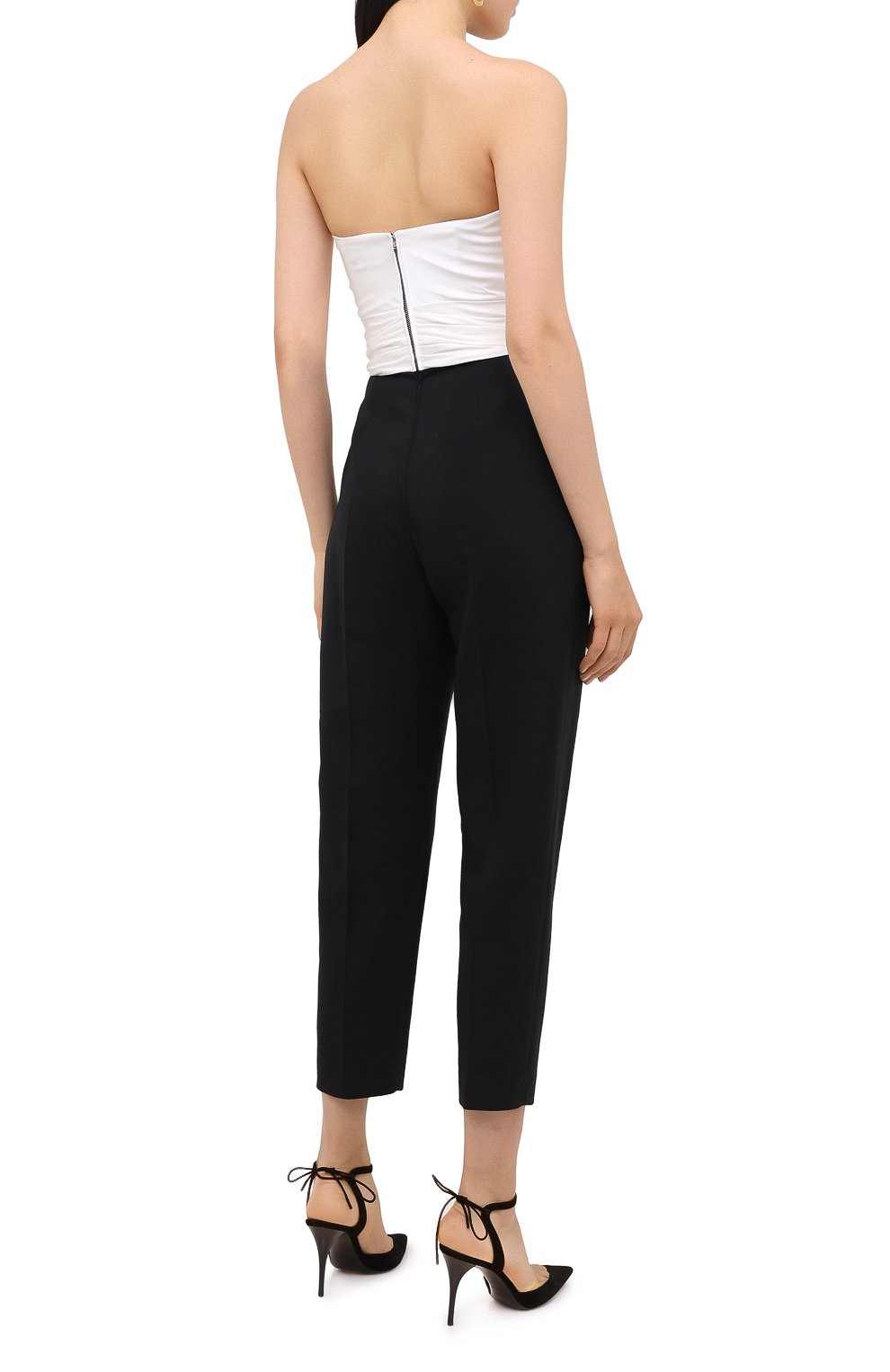 Комбинезон из шелка и шерсти ALEXANDER MCQUEEN, арт. 629463/QJAAA, фото 4