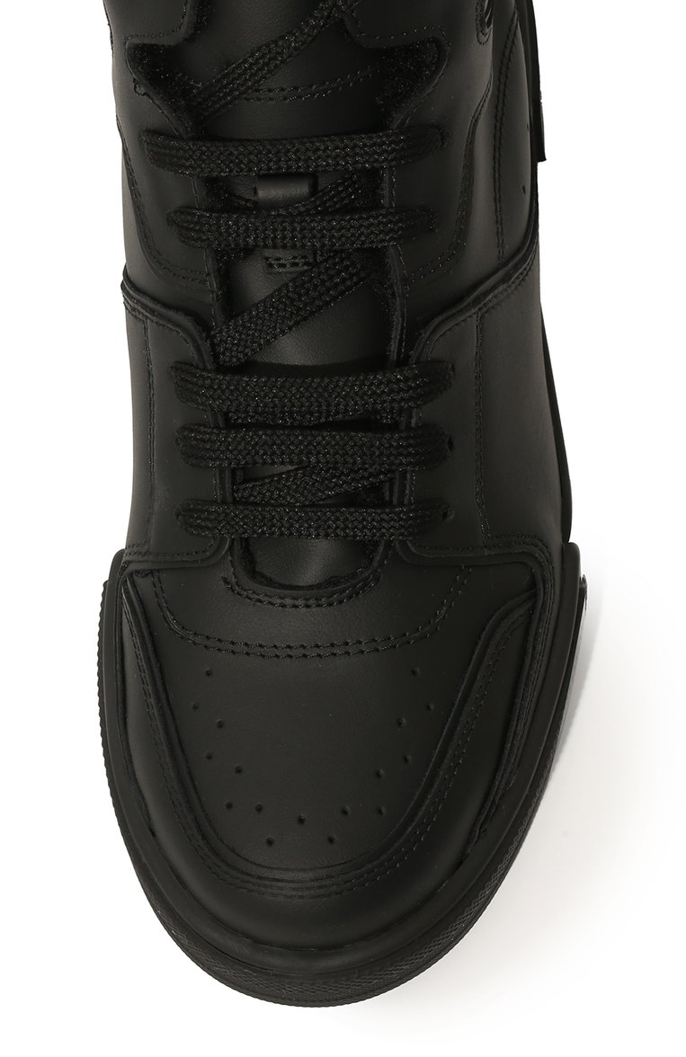 Высокие кеды из кожи DOLCE & GABBANA, арт. DA5093/AU495/37-39, фото 4