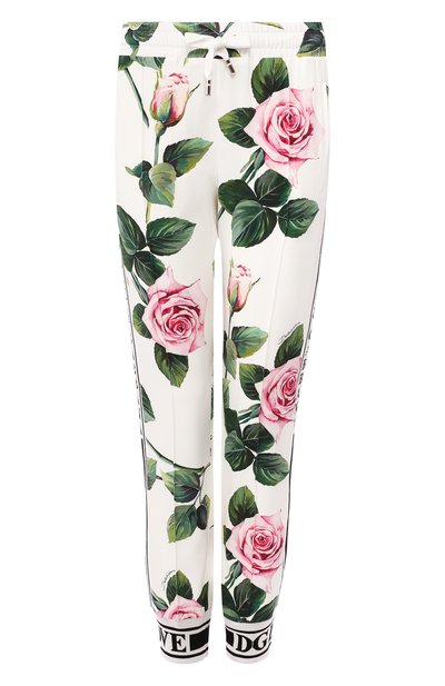 Женские джоггеры с принтом DOLCE & GABBANA, арт. FTA1DT/FSRMB