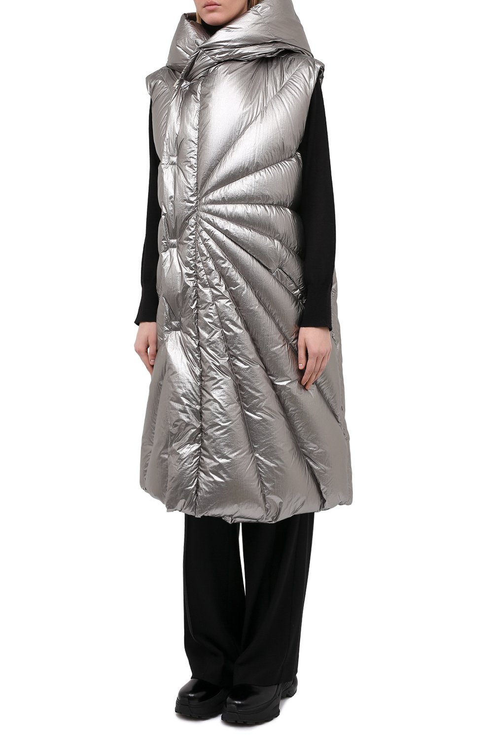 Пуховый жилет moncler + rick owens RICK OWENS, арт. MU20F0006/C0608, фото 3