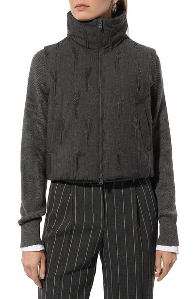 Пуховый жилет BRUNELLO CUCINELLI, арт. M0W077855P, фото 3
