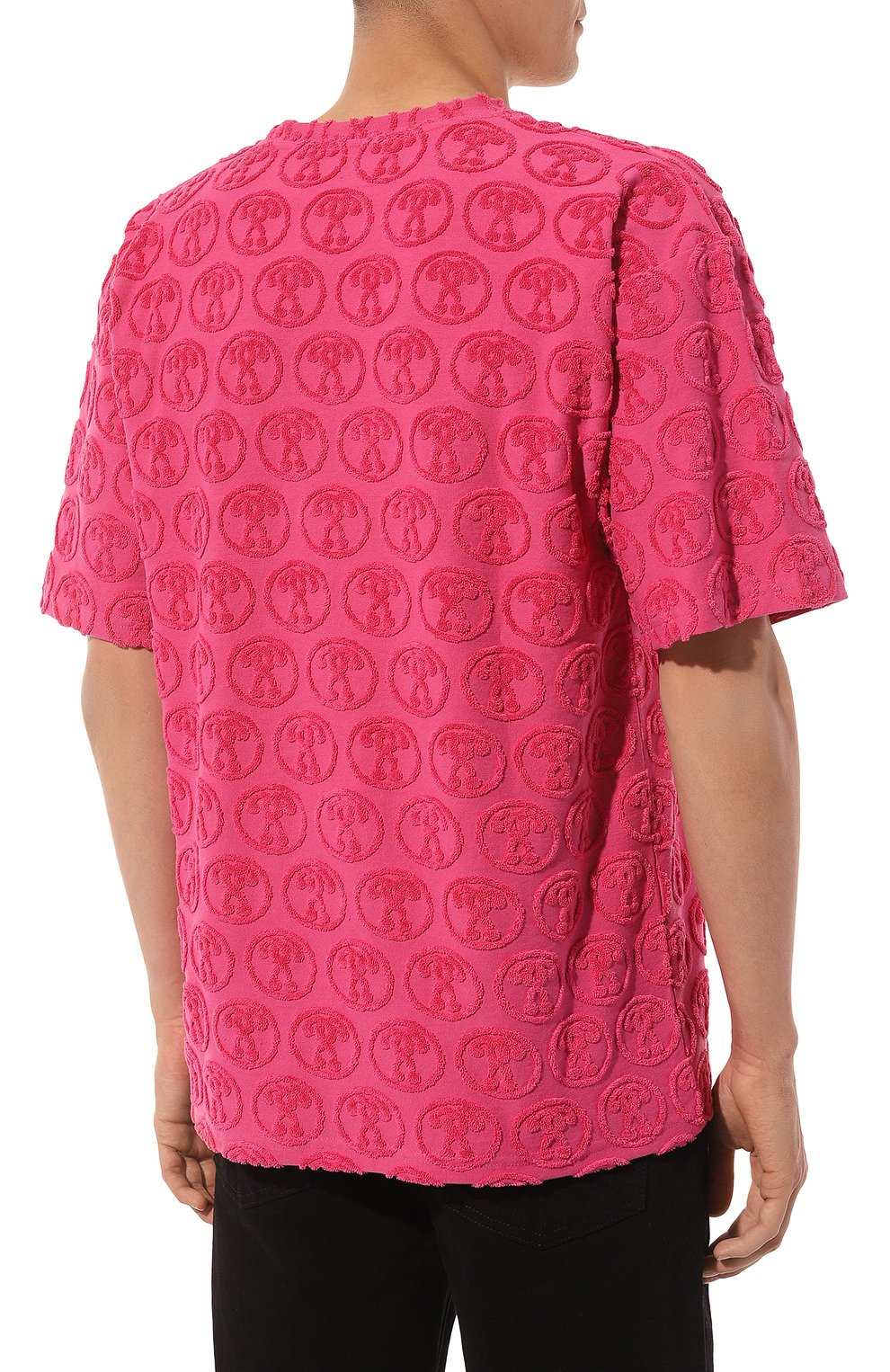 Хлопковая футболка MOSCHINO, арт. A0705/9406, фото 4