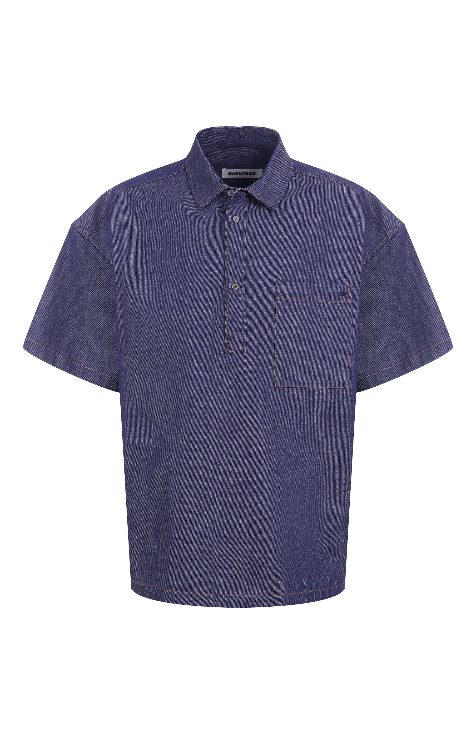 Джинсовое поло DARKPARK, арт. MSH08/FAC84, фото 1