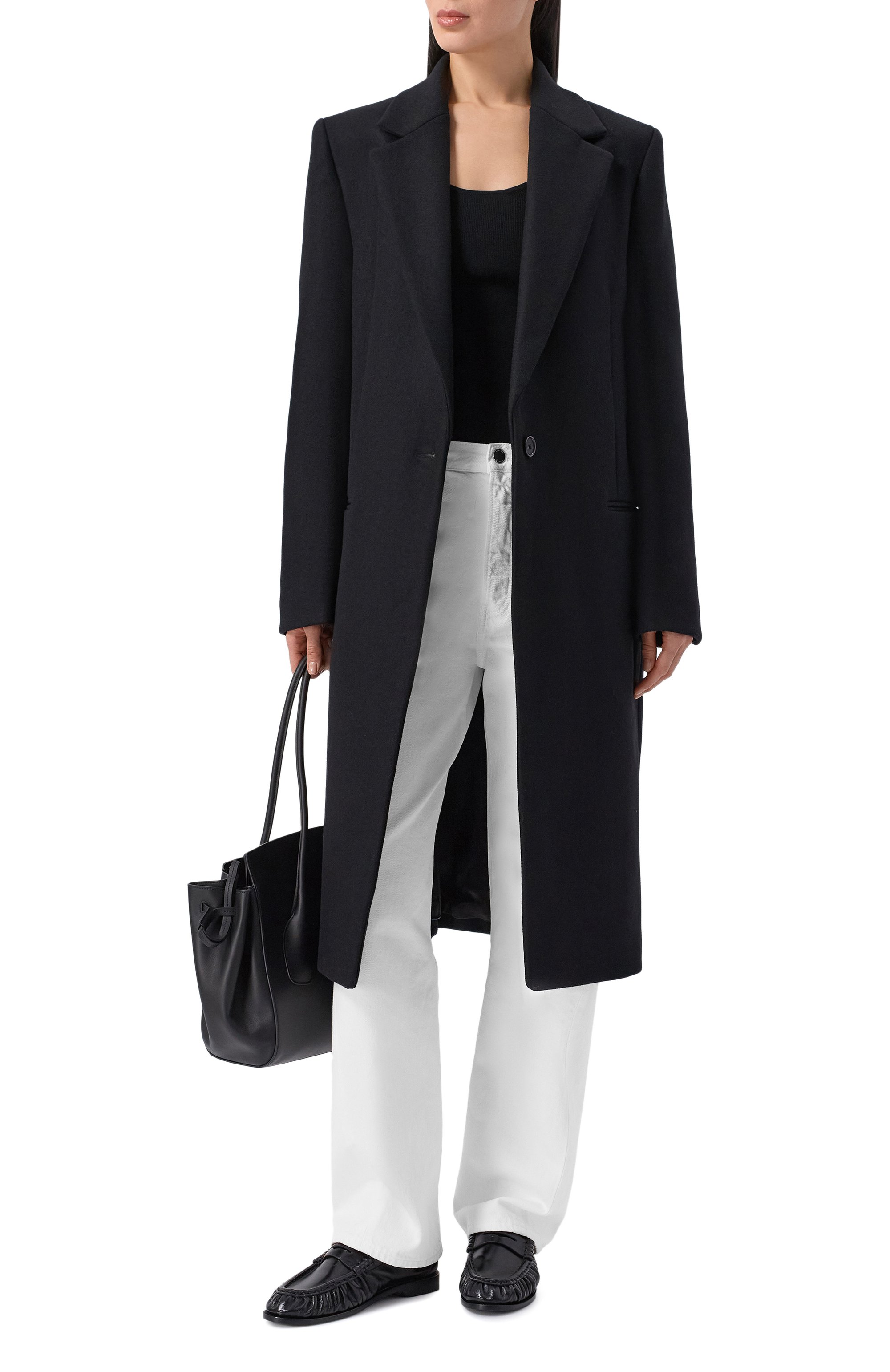 Шерстяное пальто TOTEME, арт. 261-WR00198-FB0005, фото 2