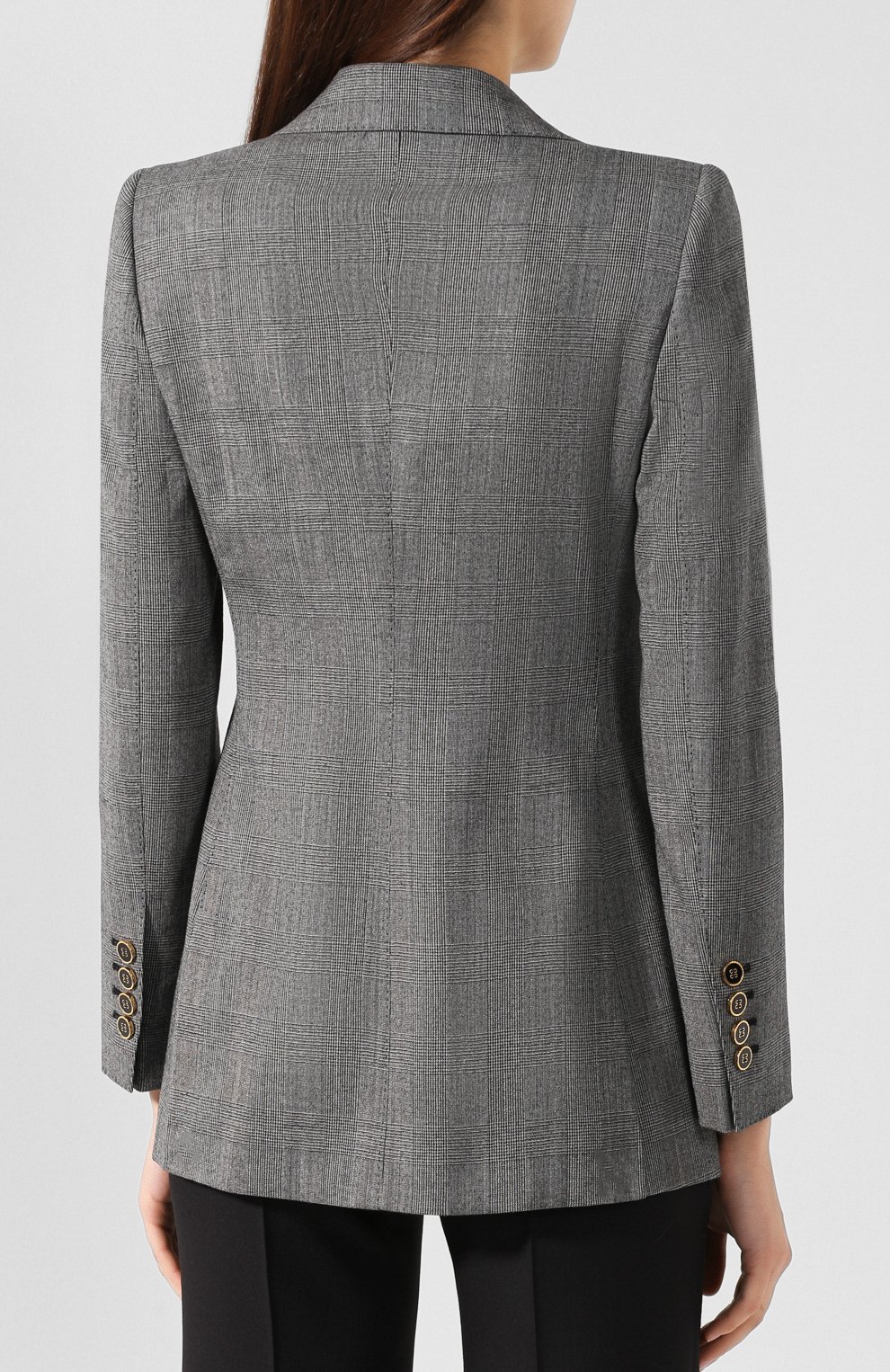 Шерстяной жакет DOLCE & GABBANA, арт. F29CKT/FQBBK, фото 4