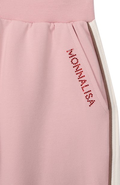 Хлопковые джоггеры MONNALISA, арт. 19H402NP, фото 3
