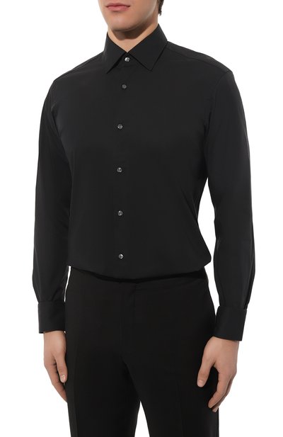 Хлопковая сорочка BOSS, арт. 50473265, фото 4