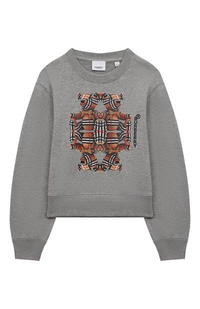 Хлопковый свитшот BURBERRY, арт. 8041214, фото 1