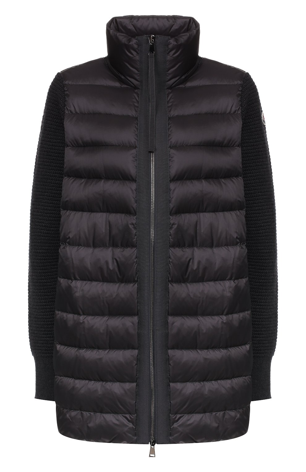 Пуховая куртка MONCLER темно-серого цвета по цене 99600 руб., арт. E2-093-94558-00-A9018, фото 1 Пуховая куртка MONCLER, арт. E2-093-94558-00-A9018, фото 1