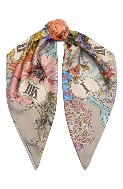Женский шелковый платок flower clock RADICAL CHIC, арт. 570374.07.02