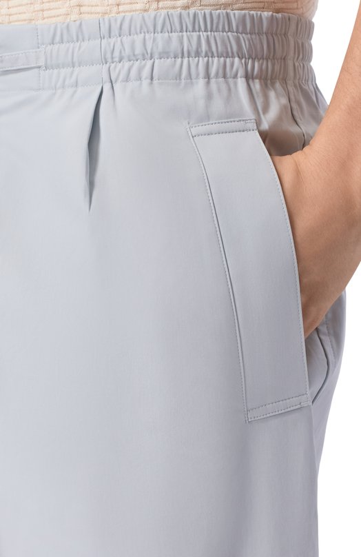 Хлопковые шорты 12 STOREEZ 137234 Голубой  137234 Фото 5