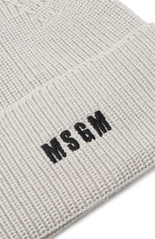 Шапка MSGM 3940ML13/257569 Серый  3940ML13/257569 Фото 3
