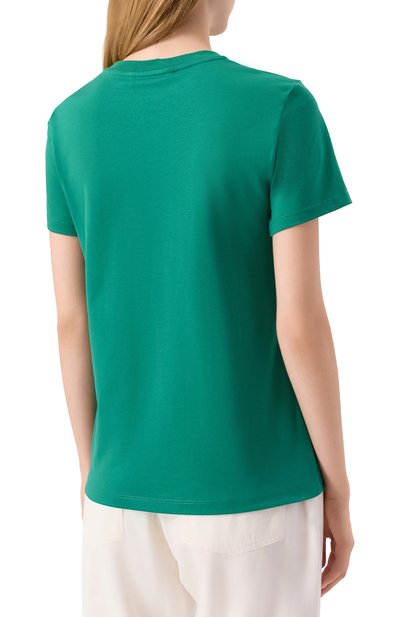 Хлопковая футболка MAX MARA, арт. PAPAIA, фото 4