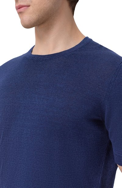 Джемпер изо льна и хлопка GRAN SASSO, арт. 57140/18637, фото 5