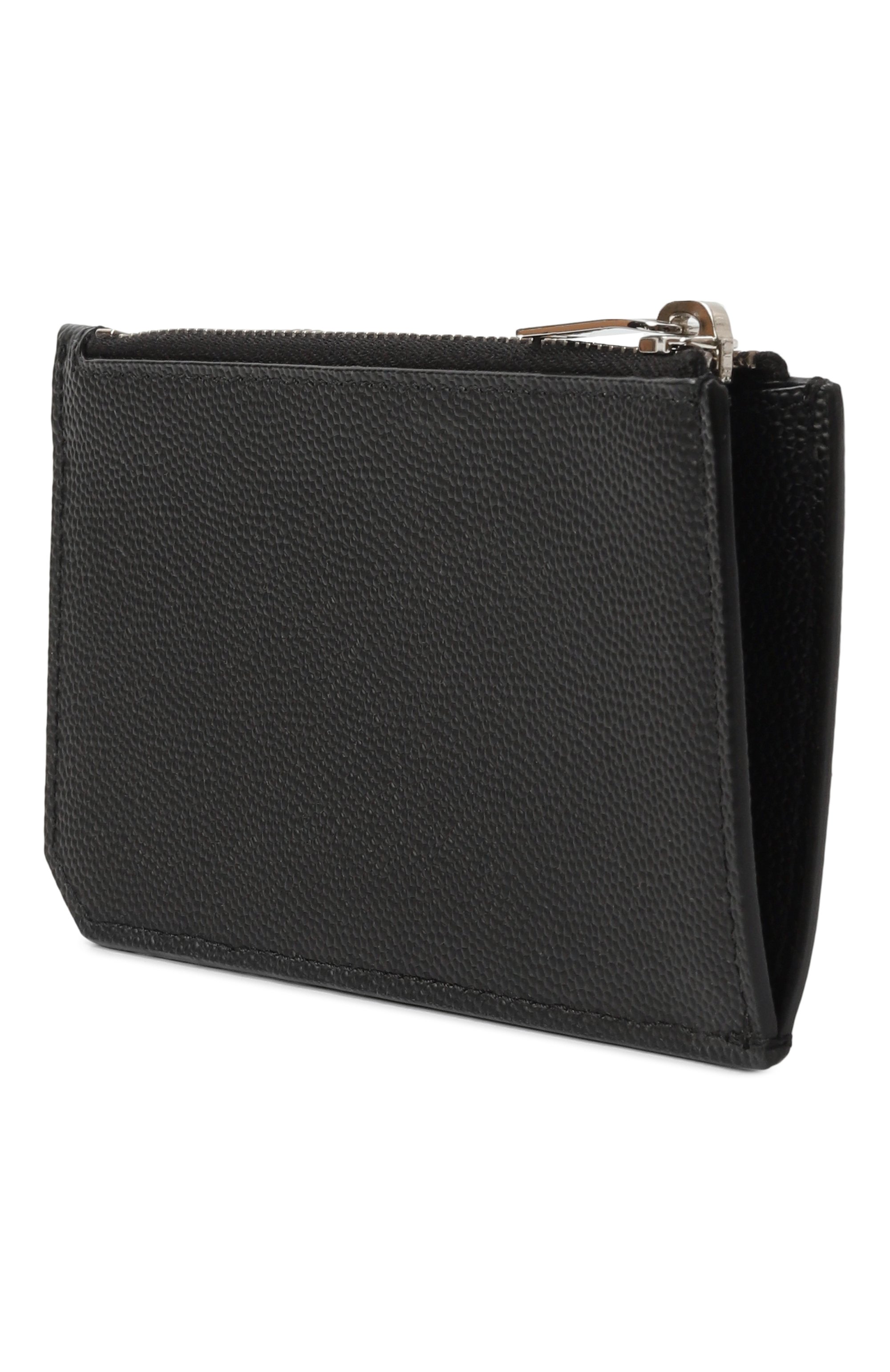 Кожаный футляр для кредитных карт SAINT LAURENT, арт. 609362/BTY0N, фото 2