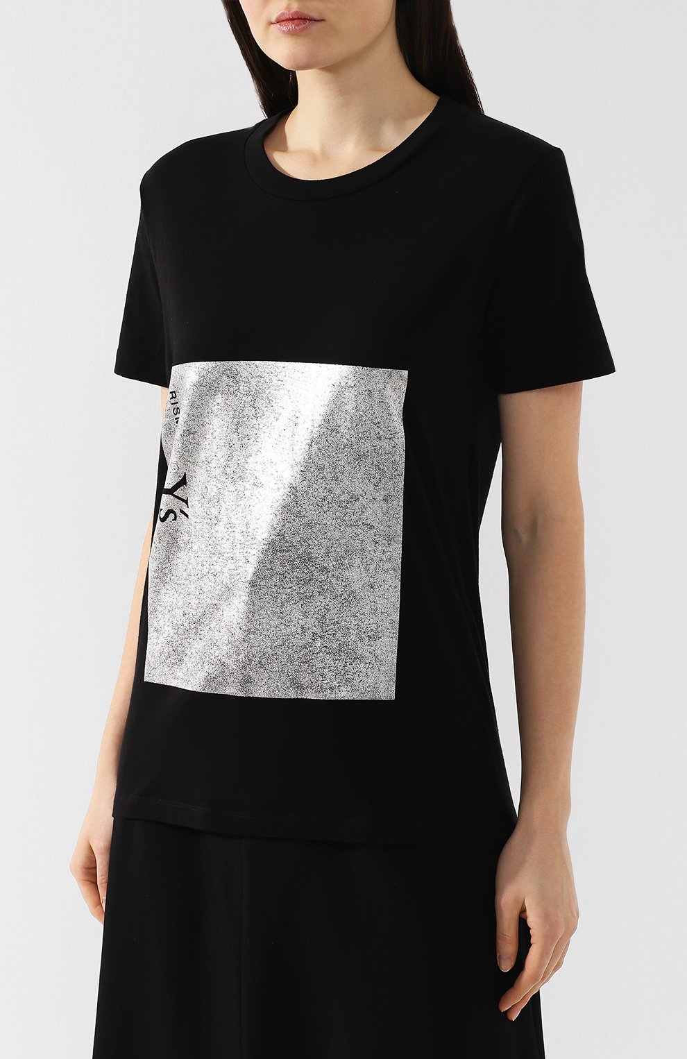 Хлопковая футболка YOHJI YAMAMOTO, арт. YZ-K73-049, фото 3