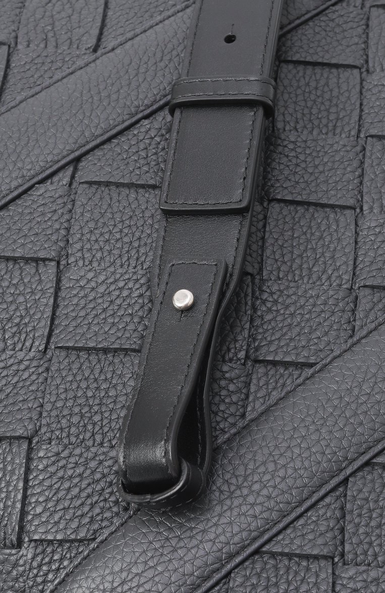Мужская портфель intrecciato slim BOTTEGA VENETA серого цвета, арт. 799765 V4G31 | Фото 3 (Материал: Натуральная кожа; Ремень/цепочка: На ремешке; Материал сплава: Проставлено; Размер: large; Драгоценные камни: Проставлено; Сумки-технические: Портфели)
