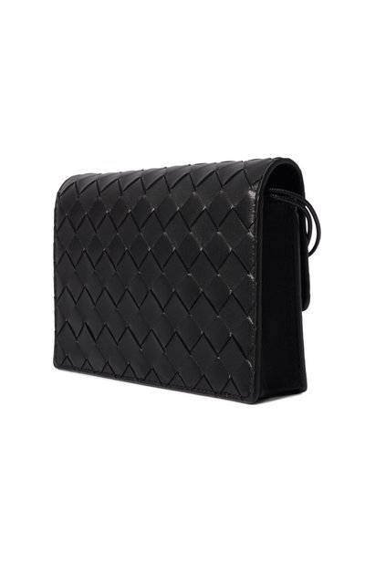 Сумка andiamo BOTTEGA VENETA черного цвета по цене 275500 руб., арт. 844107/VCPP2_003, фото 4 Сумка andiamo BOTTEGA VENETA, арт. 844107/VCPP2_003, фото 4