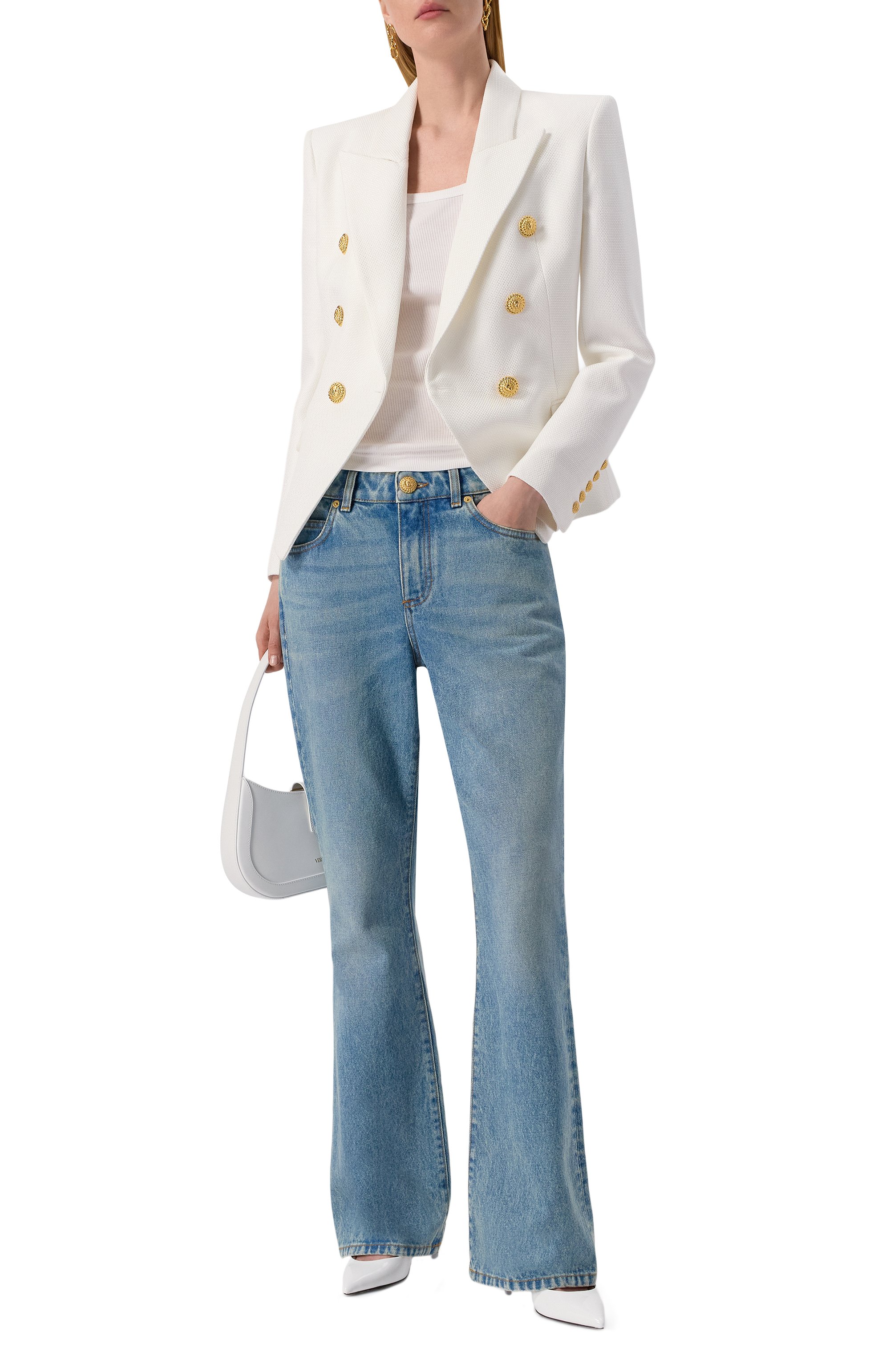 Жакет из вискозы BALMAIN, арт. EF1SI505/VF21, фото 2