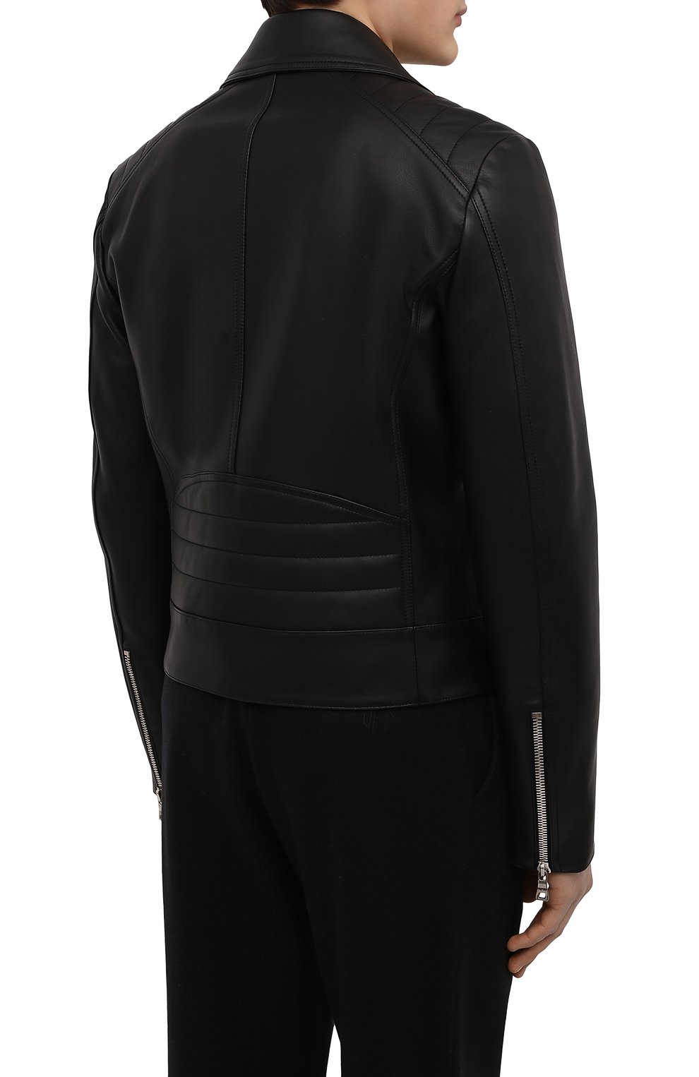 Кожаная куртка BALMAIN, арт. XH1TD170/LB24, фото 4