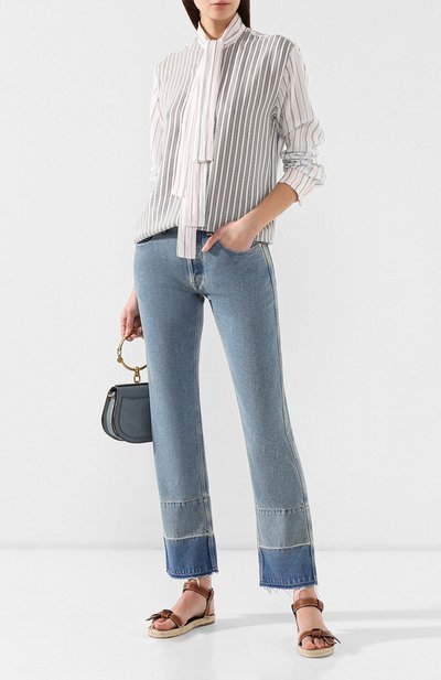 Джинсы прямого кроя LOEWE, арт. S2192240IB, фото 2