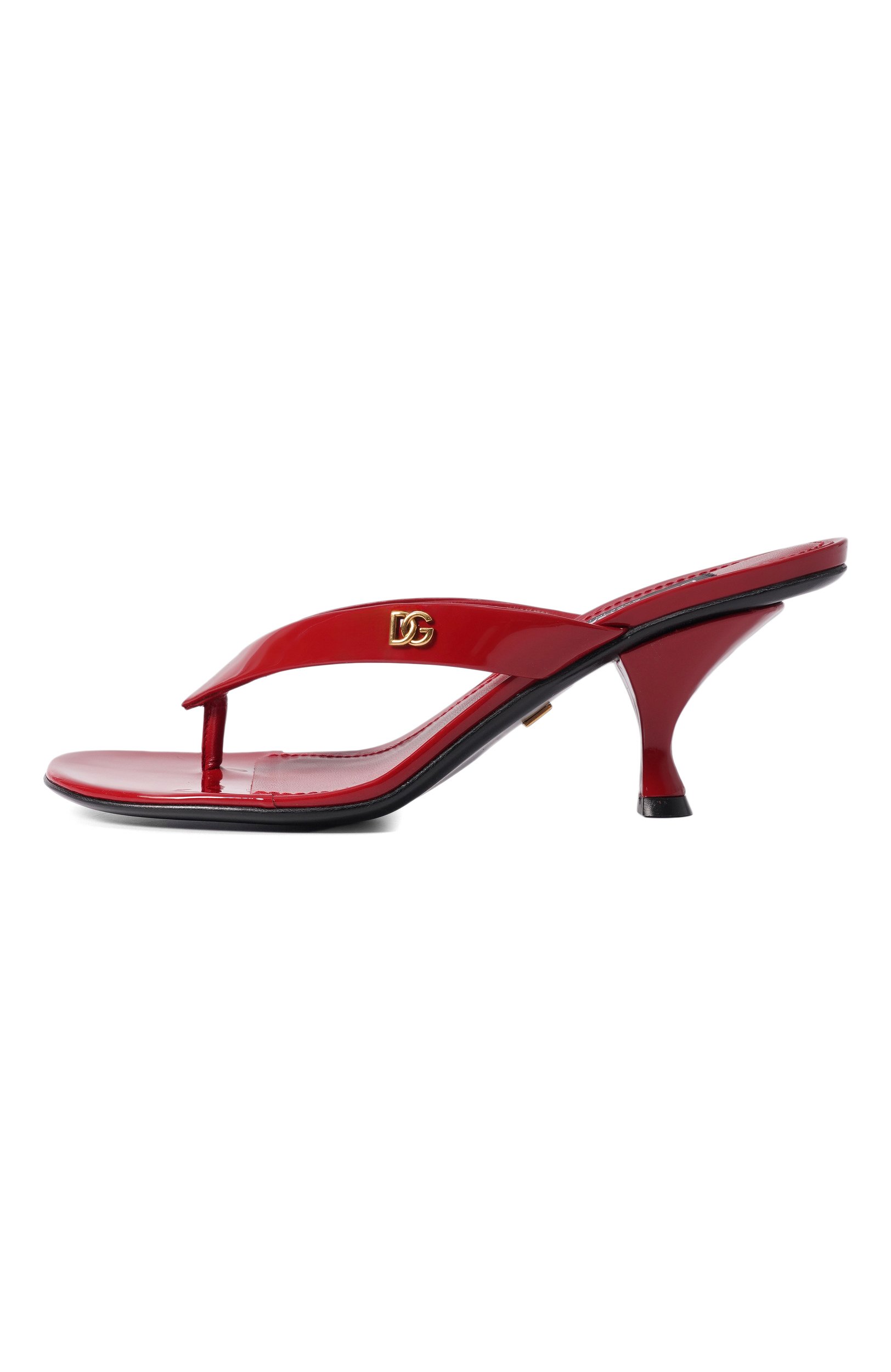 Лакированные мюли claudia 60 DOLCE & GABBANA, арт. CR2044/A1471, фото 4