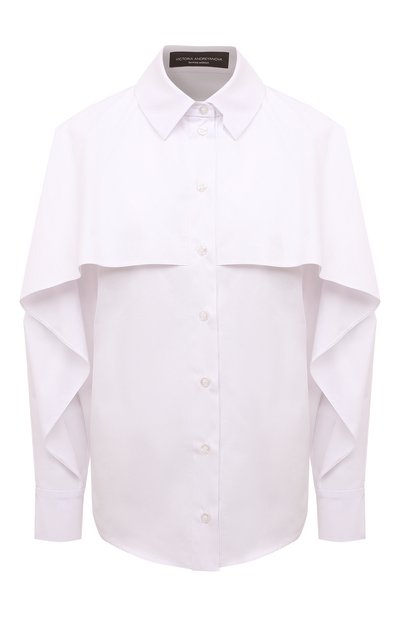 Хлопковая рубашка VICTORIA ANDREYANOVA, арт. A-SS23-2395, фото 1