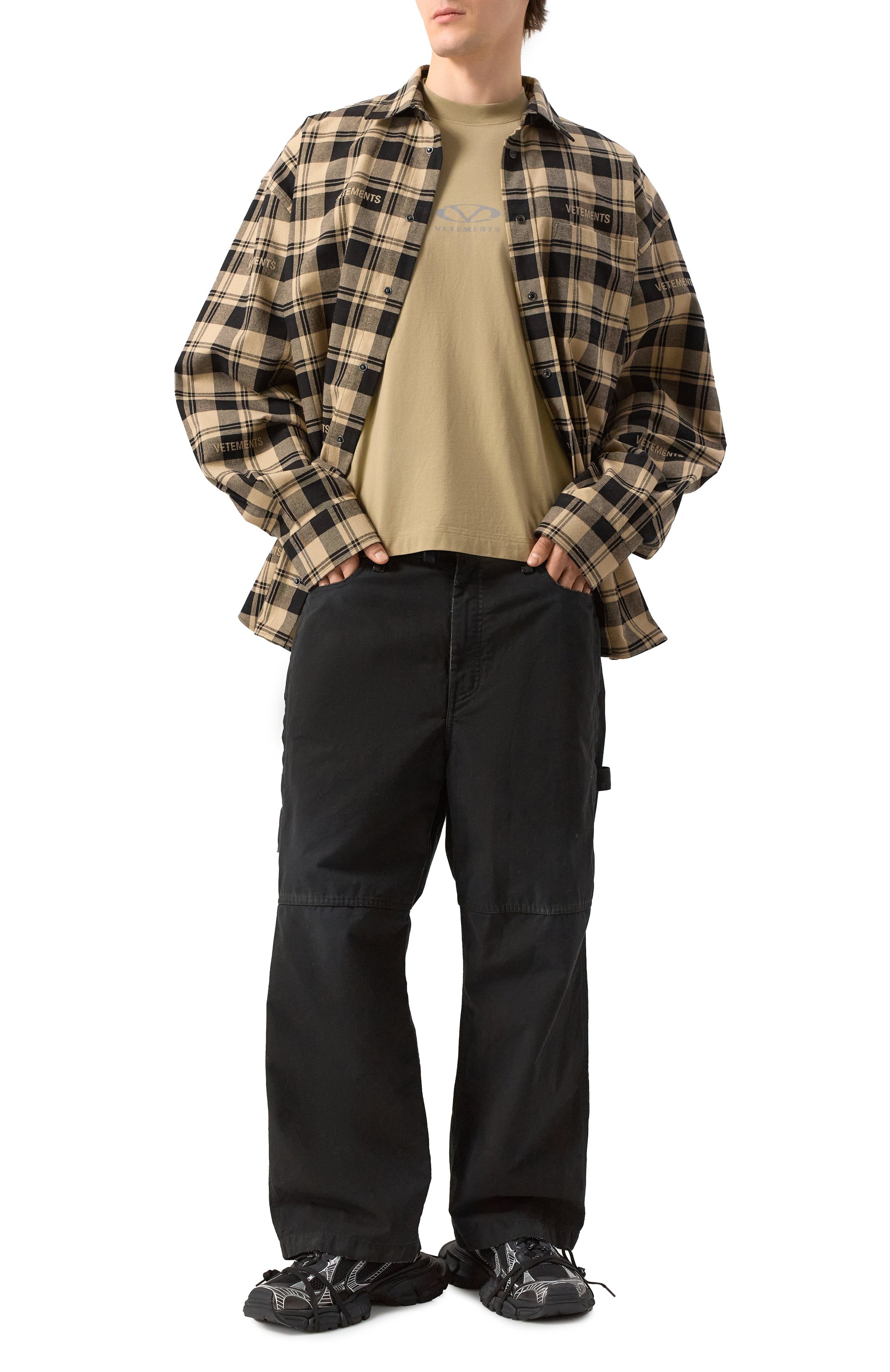 Хлопковая футболка VETEMENTS, арт. UA66TR600T, фото 2