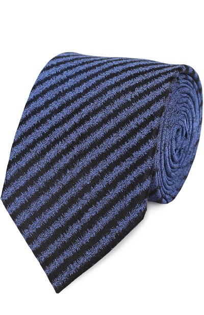 Мужской шелковый галстук с узором LANVIN, арт. 2164/TIE