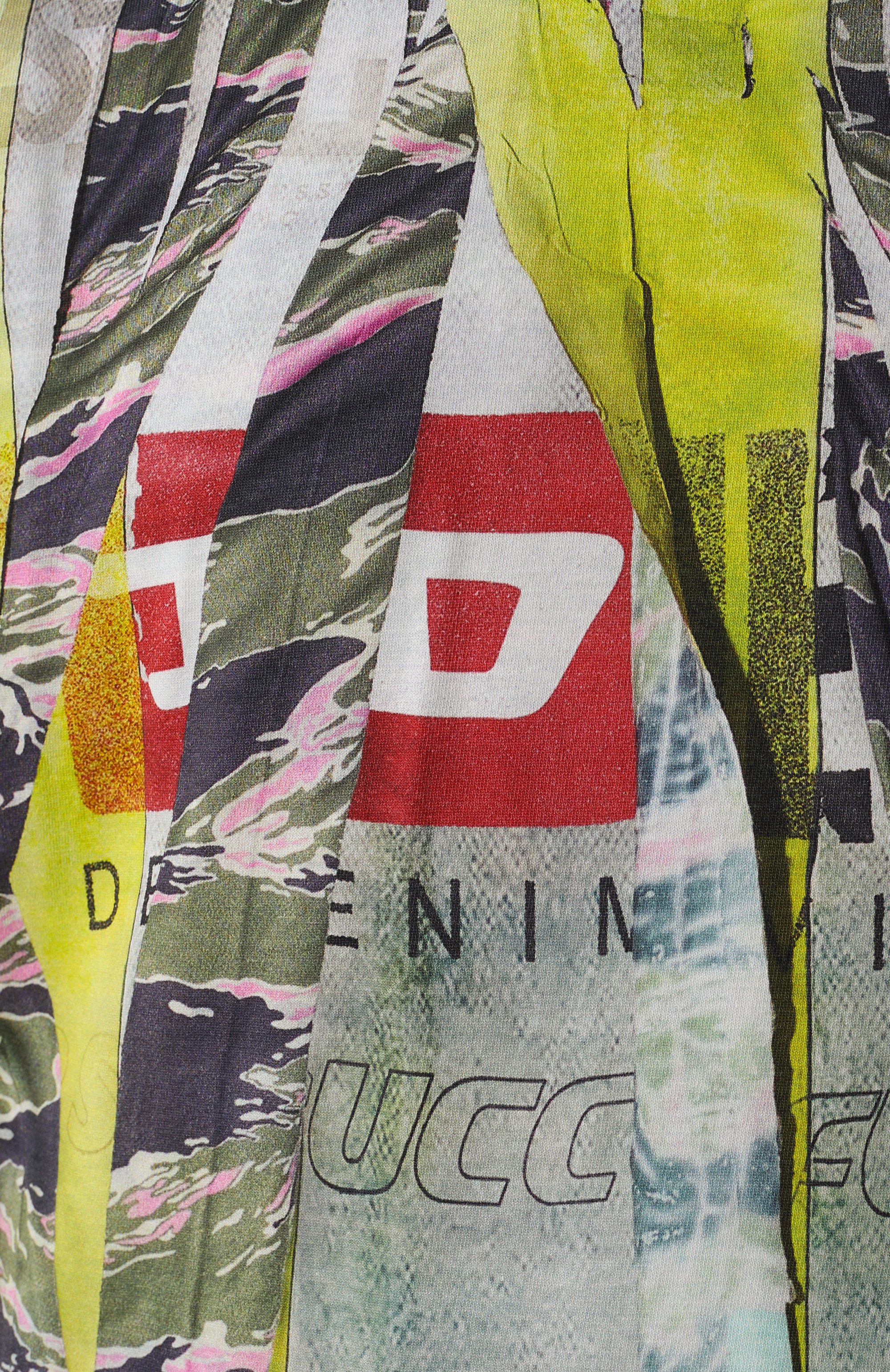 Хлопковая футболка DIESEL, арт. A19648/0HGBY, фото 6