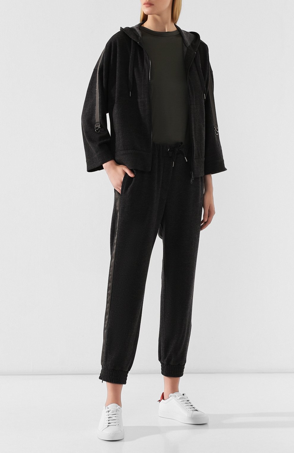 Кашемировые брюки BRUNELLO CUCINELLI, арт. MA905SK299, фото 2