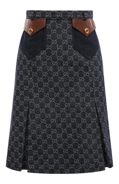 Женская джинсовая юбка GUCCI, арт. 651415 XDBLL