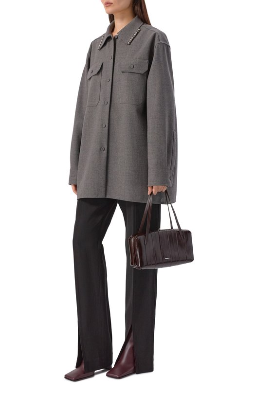 Сумка Goji Pillow small Jil Sander J08WD0078/P8693 Коричневый  J08WD0078/P8693 Фото 7