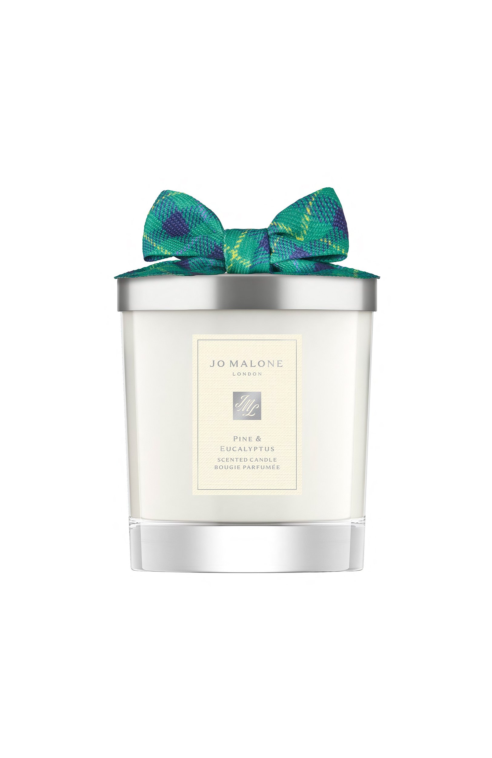 Свеча pine & eucalyptus (200g) JO MALONE LONDON бесцветного цвета по цене 8500 руб., арт. L77Z-01, фото 1 Свеча pine & eucalyptus (200g) JO MALONE LONDON, арт. L77Z-01, фото 1