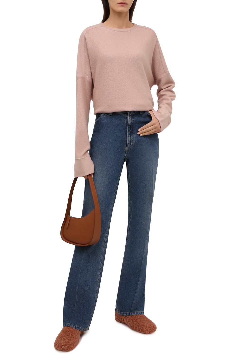 Слипоны из овчины DRIES VAN NOTEN темно-бежевого цвета по цене 55250 руб., арт. WW212/173/QU901, фото 2 Слипоны из овчины DRIES VAN NOTEN, арт. WW212/173/QU901, фото 2